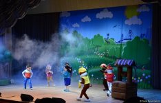 Как любимые герои спасали Бухту приключений в Баку (ФОТО)