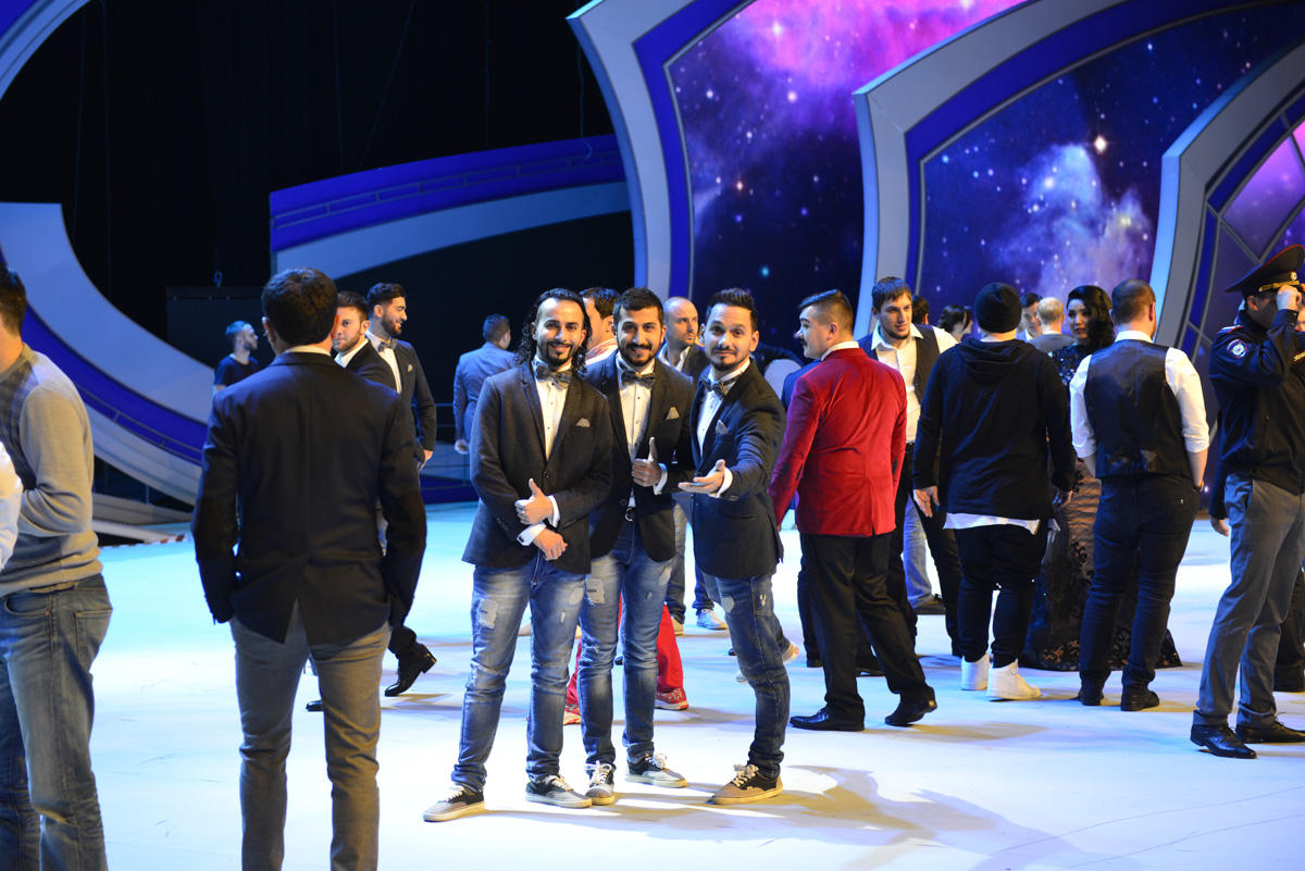 Легендарные "Парни из Баку" и "Сборная Баку" на 55-летии КВН в Кремле (ФОТО)