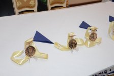 Робер Оссейн и Тюркан Шорай удостоены в Баку премии "Легенда Евразии" (ФОТО)