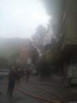 В Баку горит здание общежития (ФОТО) (версия 2)