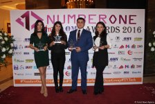 В Баку состоялось торжественная церемония награждения международной премии Number One (ФОТО)