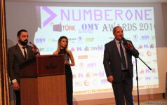 В Баку состоялось торжественная церемония награждения международной премии Number One (ФОТО)