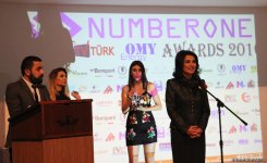 В Баку состоялось торжественная церемония награждения международной премии Number One (ФОТО)