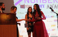 В Баку состоялось торжественная церемония награждения международной премии Number One (ФОТО)