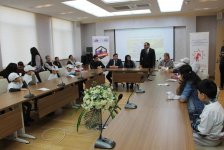 Дети, больные гемофилией, посетили Республиканский велотрек в Баку (ФОТО)