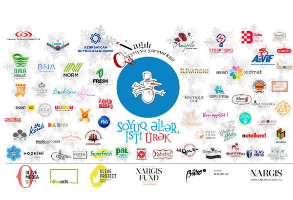 С 3 декабря по 15 января в Баку пройдет благотворительная ярмарка  Soyuq Əllər, İsti Ürək