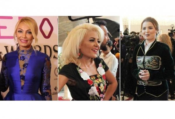 Number One: Наряды азербайджанских звезд на красной дорожке (ФОТО)