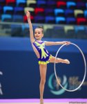 Стартовал второй день соревнований XXIII Чемпионата и Первенства Баку по художественной гимнастике (ФОТО)