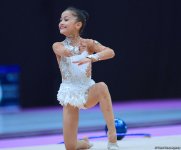 Стартовал второй день соревнований XXIII Чемпионата и Первенства Баку по художественной гимнастике (ФОТО)