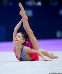 Стартовал второй день соревнований XXIII Чемпионата и Первенства Баку по художественной гимнастике (ФОТО)