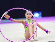 Стартовал второй день соревнований XXIII Чемпионата и Первенства Баку по художественной гимнастике (ФОТО)