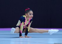 Стартовал второй день соревнований XXIII Чемпионата и Первенства Баку по художественной гимнастике (ФОТО)