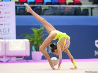 Стартовал второй день соревнований XXIII Чемпионата и Первенства Баку по художественной гимнастике (ФОТО)