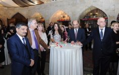 Лейла Алиева приняла участие в презентации книг азербайджанского кулинара (ФОТО)