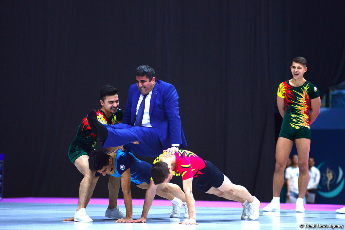 Стартовал второй день соревнований XXIII Чемпионата и Первенства Баку по художественной гимнастике (ФОТО)