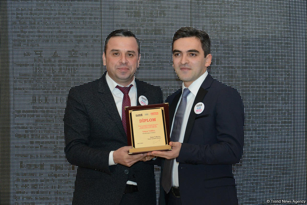 В Баку  состоялось мероприятие по случаю 135-летия газеты "Каспий" (ФОТО)