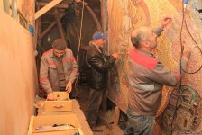 Продолжаются ремонтно-восстановительные работы на одной из станций Бакинского метро  (ФОТО)