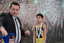 Завершился первый день чемпионатов Азербайджана по спортивной и акробатической гимнастике (ФОТО)