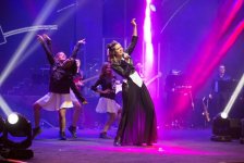 Лейла Алиева посетила детский музыкальный фестиваль эстрадной песни «Зима» (ФОТО)