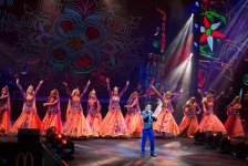 Лейла Алиева посетила детский музыкальный фестиваль эстрадной песни «Зима» (ФОТО)