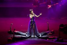 Лейла Алиева посетила детский музыкальный фестиваль эстрадной песни «Зима» (ФОТО)