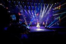 Лейла Алиева посетила детский музыкальный фестиваль эстрадной песни «Зима» (ФОТО)