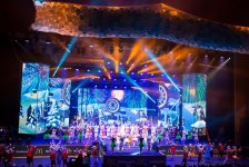 Лейла Алиева посетила детский музыкальный фестиваль эстрадной песни «Зима» (ФОТО)