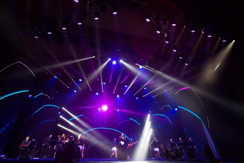 Лейла Алиева посетила детский музыкальный фестиваль эстрадной песни «Зима» (ФОТО)