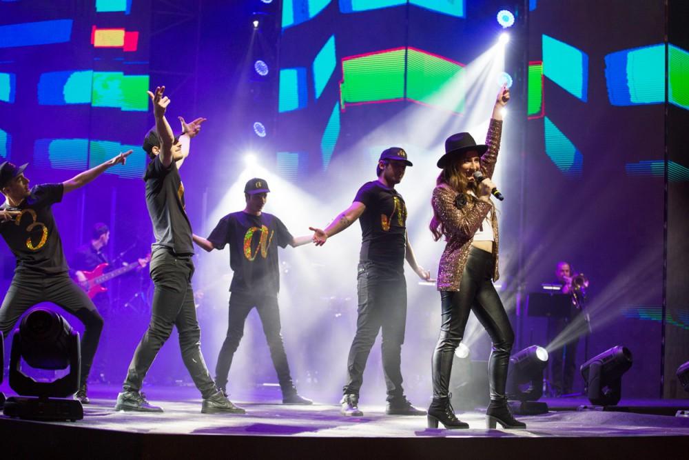 Лейла Алиева посетила детский музыкальный фестиваль эстрадной песни «Зима» (ФОТО)