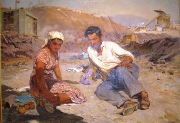 Красочная гамма произведений Микаила Абдуллаева (ФОТО)
