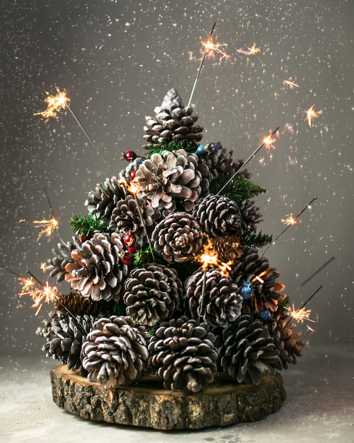 Новогодние композиции азербайджанского флориста (ФОТО)