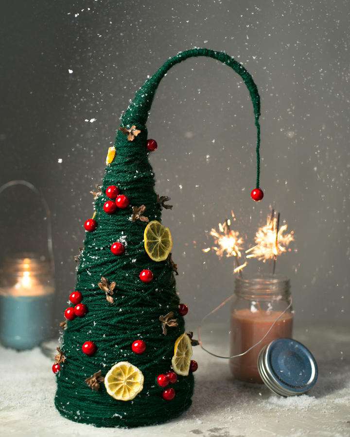 Новогодние композиции азербайджанского флориста (ФОТО)