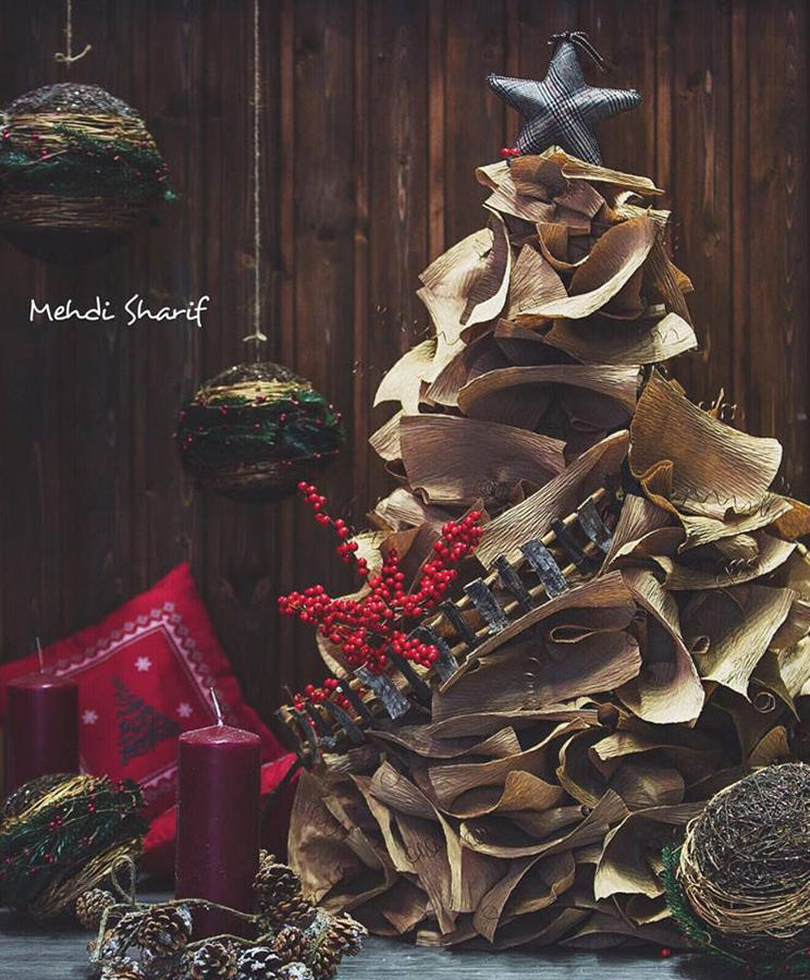 Новогодние композиции азербайджанского флориста (ФОТО)