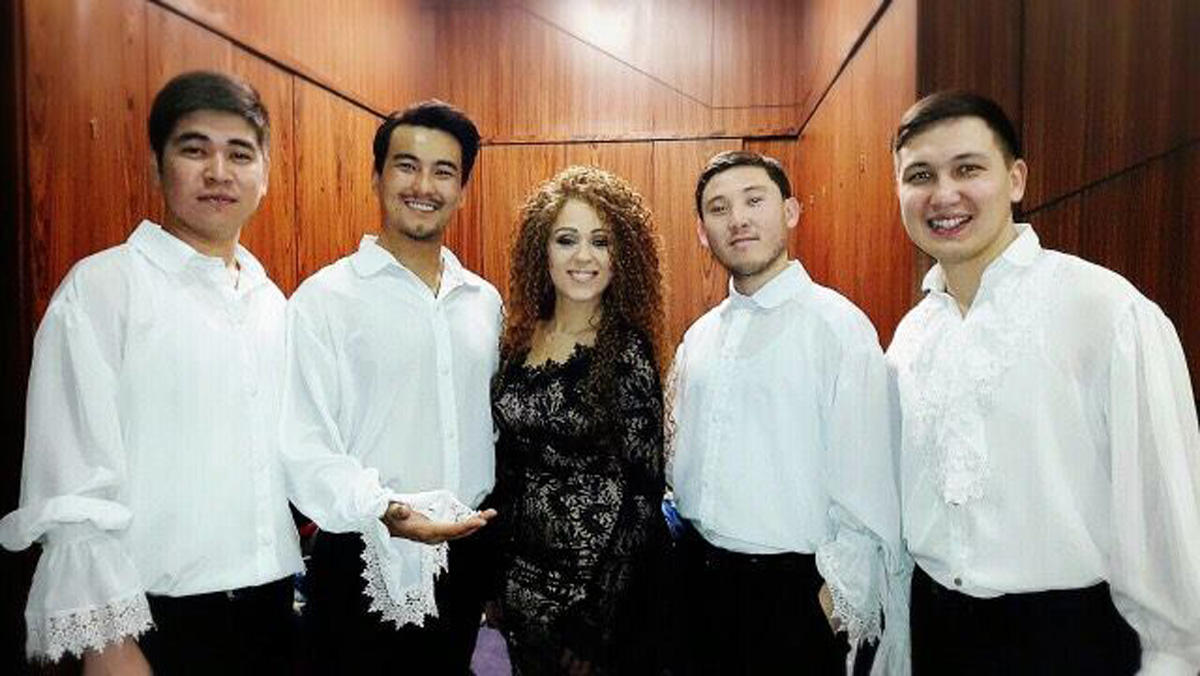 Земфира Адыгезалова и Марьям Шабанова на празднике в Казахстане (ФОТО)