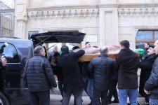 В Баку простились с народным артистом Мухтаром Маниевым (ФОТО)