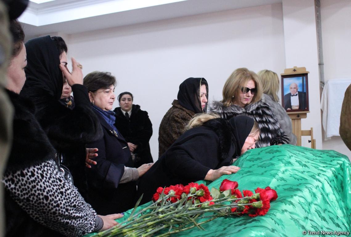 В Баку простились с народным артистом Мухтаром Маниевым (ФОТО)