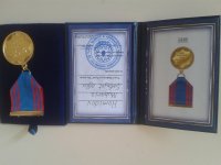 Мубариз Гамидов награжден нагрудным знаком "Почетный работник культуры"