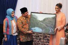 Вечер дружбы Азербайджан-Индонезия: национальные блюда, музыка, подарки (ФОТО)