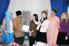 Вечер дружбы Азербайджан-Индонезия: национальные блюда, музыка, подарки (ФОТО)