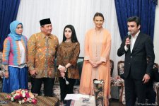 Вечер дружбы Азербайджан-Индонезия: национальные блюда, музыка, подарки (ФОТО)