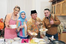 Вечер дружбы Азербайджан-Индонезия: национальные блюда, музыка, подарки (ФОТО)