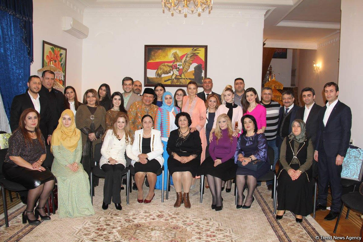 Вечер дружбы Азербайджан-Индонезия: национальные блюда, музыка, подарки (ФОТО)