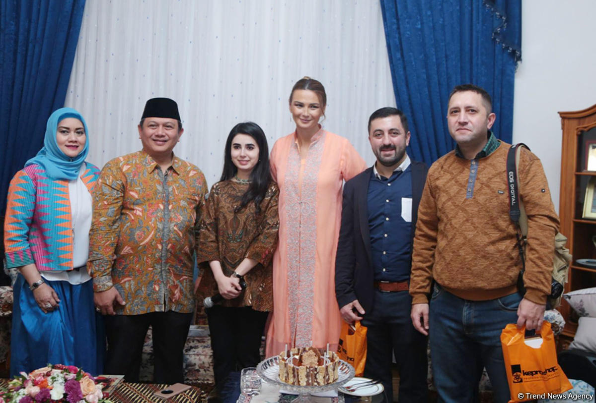 Вечер дружбы Азербайджан-Индонезия: национальные блюда, музыка, подарки (ФОТО)