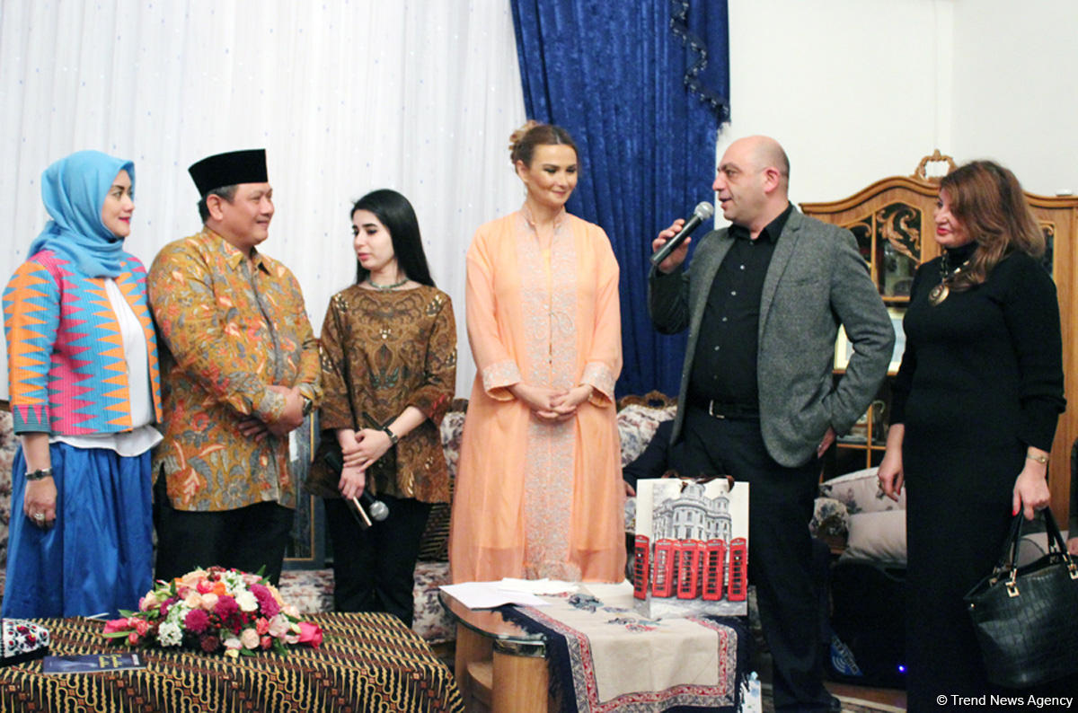 Вечер дружбы Азербайджан-Индонезия: национальные блюда, музыка, подарки (ФОТО)
