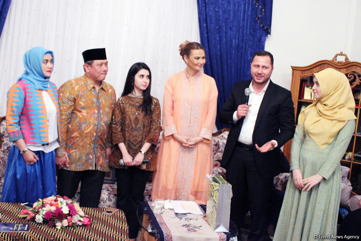 Вечер дружбы Азербайджан-Индонезия: национальные блюда, музыка, подарки (ФОТО)