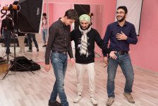 Из Баку в Сочи: Усы Самандара, или Репетиция КВНщиков юмористического шоу (ФОТО)