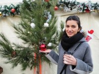 Новогодняя ярмарка "Зимняя крепость" в Баку, или Кто поедет в Стамбул? (ФОТО)