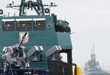 Президент Ильхам Алиев ознакомился с кораблем "Туфан" и новой спецтехникой Береговой охраны Госпогранслужбы  (ФОТО)