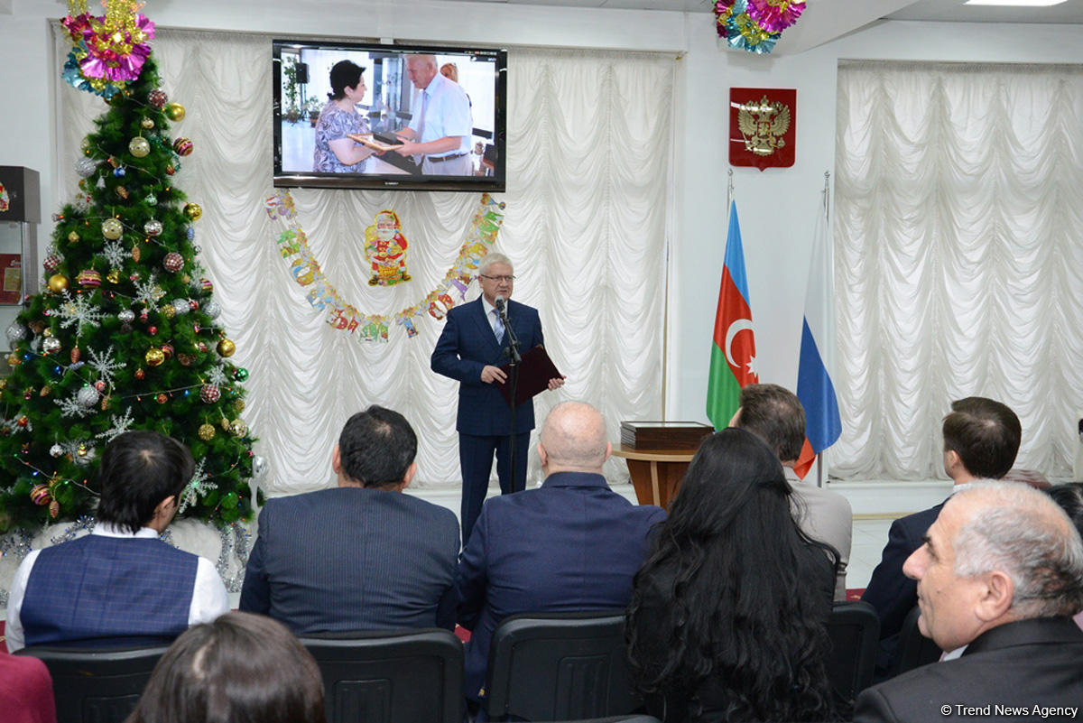 Глава Русской службы Trend награждена дипломом российского посольства за подготовку материалов о российско-азербайджанских отношениях (ФОТО)