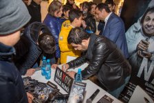 Фярда Амин и Эльмеддин Джафаров вызвали ажиотаж в Баку и  Масаллы (ФОТО)